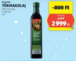 ALDI Bellasan tökmagolaj ajánlat