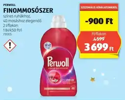 ALDI Perwoll finommosószer ajánlat