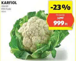 ALDI Karfiol ajánlat
