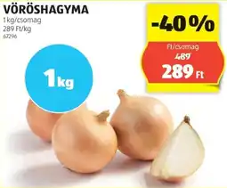 ALDI Vöröshagyma ajánlat