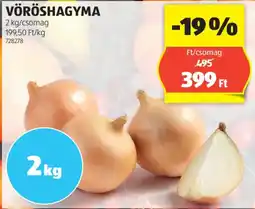 ALDI Vöröshagyma ajánlat