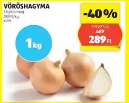 ALDI Vöröshagyma ajánlat