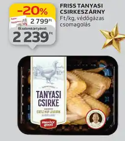 Auchan Friss tanyasi csirkeszárny ajánlat