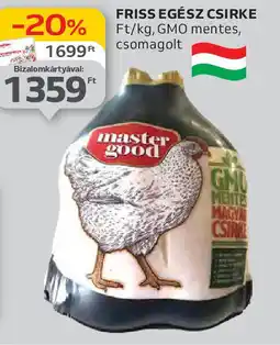 Auchan Friss egész csirke ajánlat
