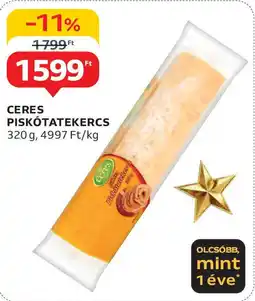 Auchan Ceres piskótatekercs ajánlat
