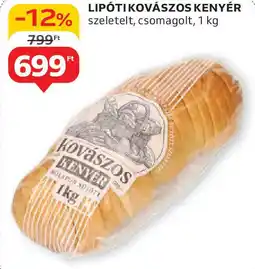 Auchan Lipótikovászos kenyér ajánlat