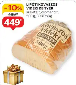 Auchan Lipóti kovászos vidéki kenyér ajánlat