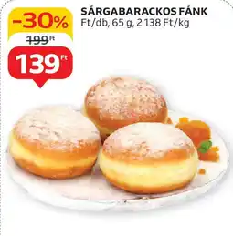 Auchan Sárgabarackos fánk ajánlat