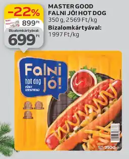 Master Good falni jó! hot dog