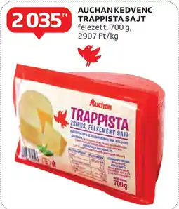 Auchan Auchan Kedvenc trappista sajt ajánlat