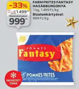 Auchan Farm frites fantasy hasábburgonya ajánlat