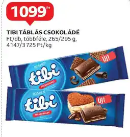 Tibi táblás csokoládé