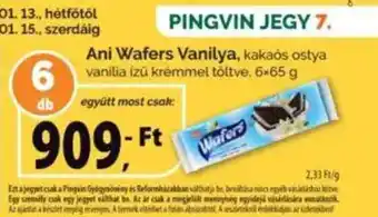 Pingvin Patika Ani Wafers Vanilya ajánlat