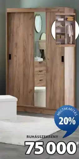 JYSK Ruhásszekrény ajánlat