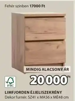 JYSK Limfjorden éjjeliszekrény ajánlat