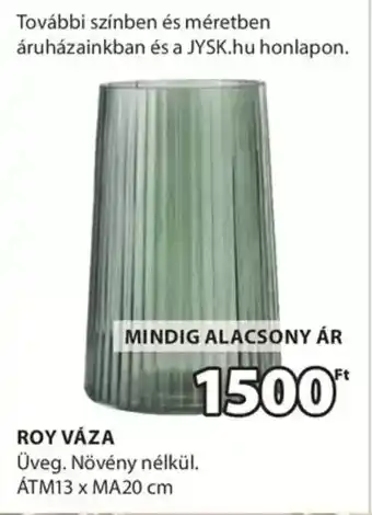 JYSK Roy váza ajánlat