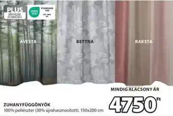 JYSK Zuhanyfüggönyök ajánlat