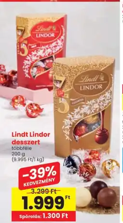Spar Lindt Lindor desszert ajánlat