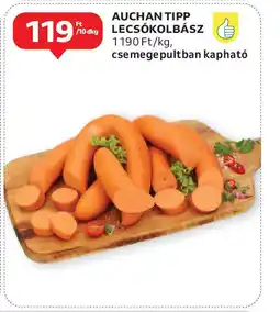 Auchan Auchan tipp lecsókolbász ajánlat