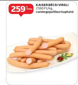 Auchan Kaiser bécsi virsli ajánlat