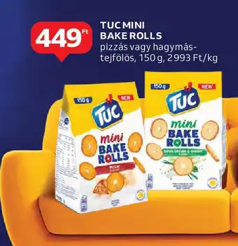 Auchan Tuc mini bake rolls ajánlat