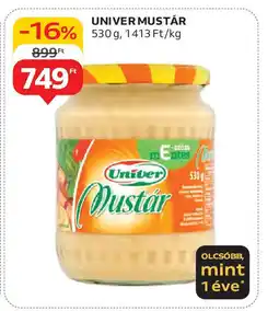 Auchan Univer mustár ajánlat