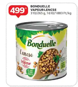 Auchan Bonduelle vapeur lencse ajánlat