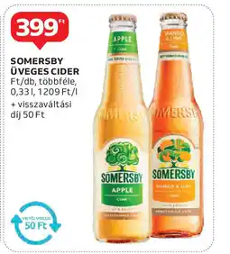 Auchan Somersby üveges cider ajánlat