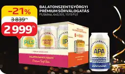 Balatonszentgyörgyi prémium sörválogatás