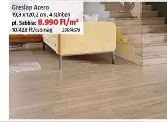 Bauhaus Greslap Acero ajánlat