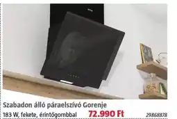 Szabadon álló páraelszívó Gorenje