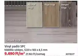 Vinyl padló SPC