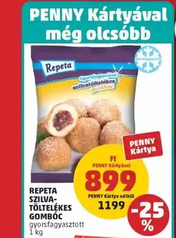 Repeta szilvatöltelékes gombóc
