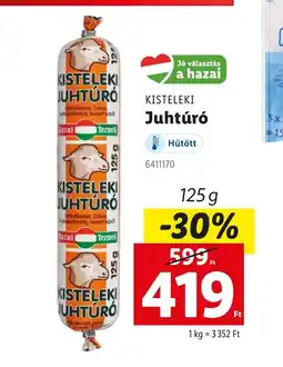Lidl Kisteleki Juhtúró ajánlat