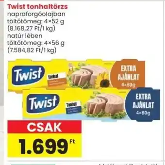 Spar Twist tonhaltörzs ajánlat