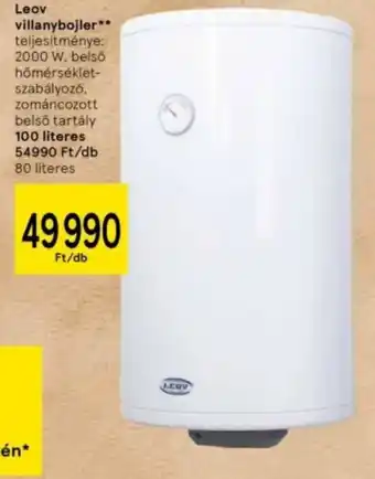 Tesco Leov villanybojler ajánlat