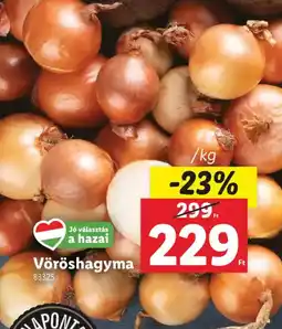 Lidl Vöröshagyma ajánlat