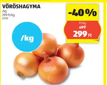 ALDI Vöröshagyma ajánlat