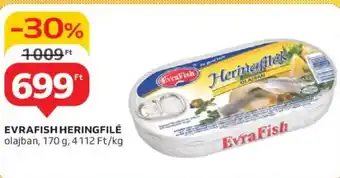 Auchan Evrafish heringfilé ajánlat