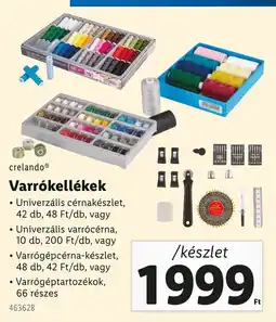 Lidl Crelando Varrókellékek ajánlat