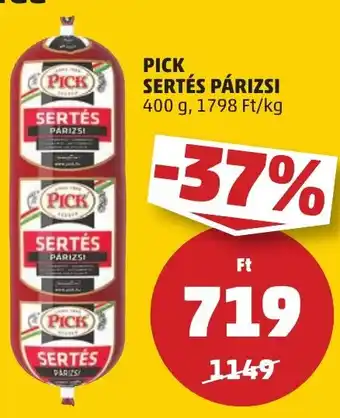 PENNY Pick Sertés párzsi ajánlat