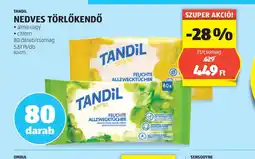 ALDI Tandil Nedves Törlőkendő ajánlat