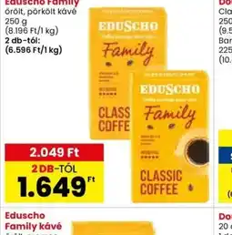 Spar Eduscho Family darált, pörkölt kávé ajánlat