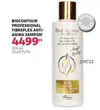 Rossmann BioContour Professional fibreplex anti-aging sampon ajánlat