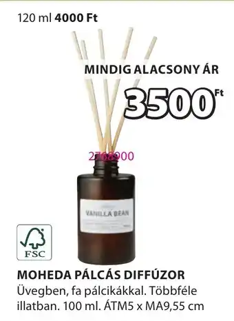 JYSK Moheda pálcás diffúzor ajánlat
