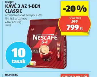 ALDI Nescafé Kávé 3 az 1-ben Classic ajánlat