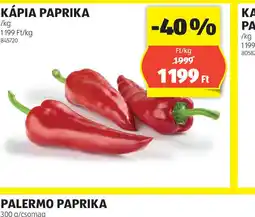 ALDI Kápia Paprika ajánlat