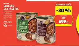 ALDI Primana Lencsés egytálétel ajánlat