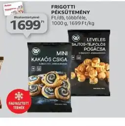 Auchan Frigotti Péksütemény ajánlat