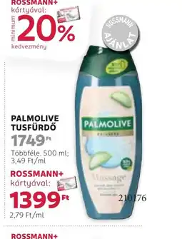 Rossmann Palmolive Tusfürdő ajánlat